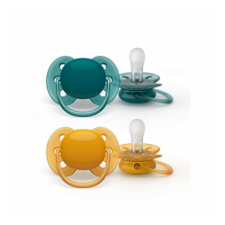 Avent Ultra Soft Pacifier (6-18 Months) – Pack of 2
