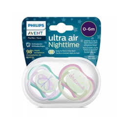 Avent Ultra Air Night Time (0-6 Months) – Pack of 2