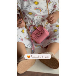 شنطة أطفال - لون بني 